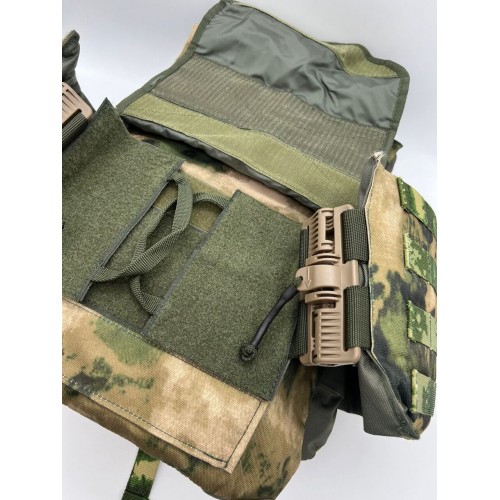 Бронежилет ЗАЩИТНИК в Люберцах с кевларовым баллистическим пакетом C2, капами и бронеплитами Бр5