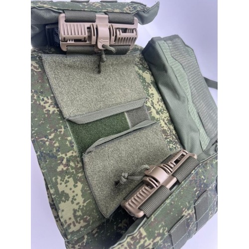 Бронежилет ЗАЩИТНИК в Люберцах с кевларовым баллистическим пакетом C2, капами и бронеплитами Бр5