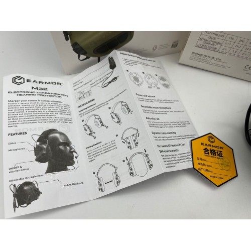 EARMOR M32 активные тактические наушники в Люберцах