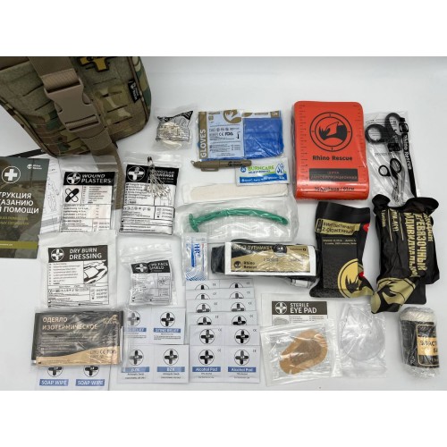 Военная тактическая аптечка RHINO RESCUE 25в1 в Люберцах