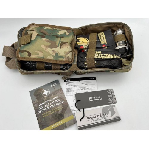 Военная тактическая аптечка RHINO RESCUE 25в1 в Люберцах
