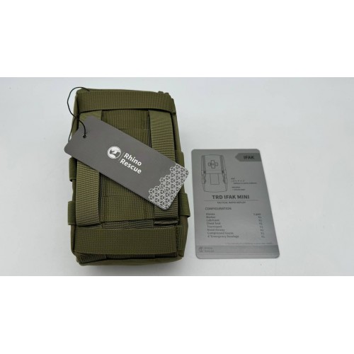 Военная тактическая аптечка RHINO RESCUE IFAK TRD MINI 11в1 в Люберцах
