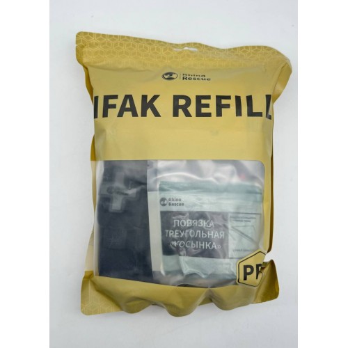 Комплект пополнения для тактической аптечки Rhino Rescue в Люберцах 17 предметов