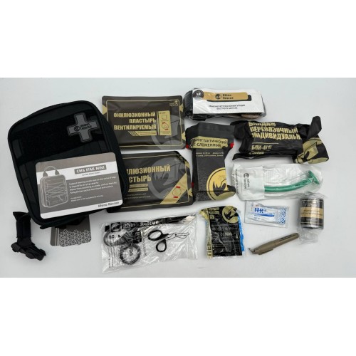 Военная тактическая аптечка “RHINO RESCUE” 10в1 в Люберцах укомплектованная