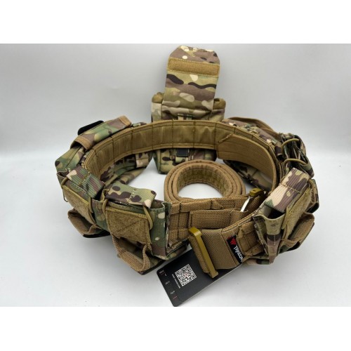 Пояс разгрузочный YAKEDA тактический с подсумками в Люберцах