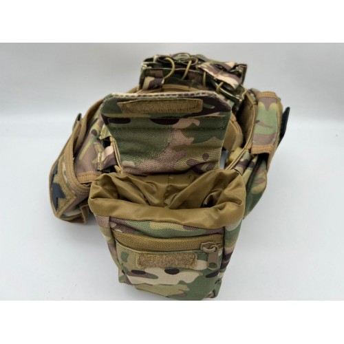 Пояс разгрузочный YAKEDA тактический с подсумками в Люберцах