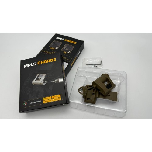 Нашлемный тактический фонарь MPLS Charge аккумуляторный в Люберцах