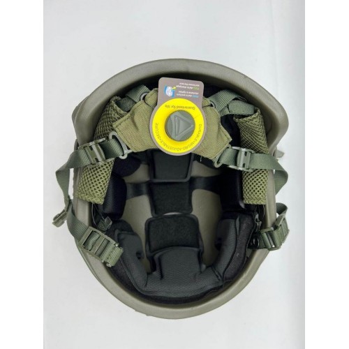 Кевларовый тактический баллистический шлем FAST Ops-Core NIJ IIIA / Бр2 класс защиты / без ушей с системой регулировки Венди в Люберцах