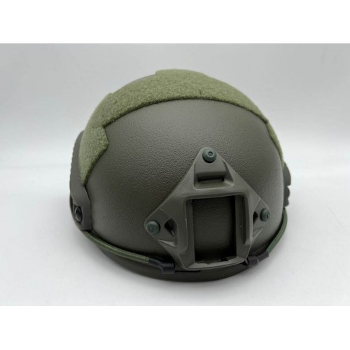 Кевларовый тактический баллистический шлем FAST Ops-Core NIJ IIIA / Бр2 класс защиты / без ушей с системой регулировки Венди в Люберцах