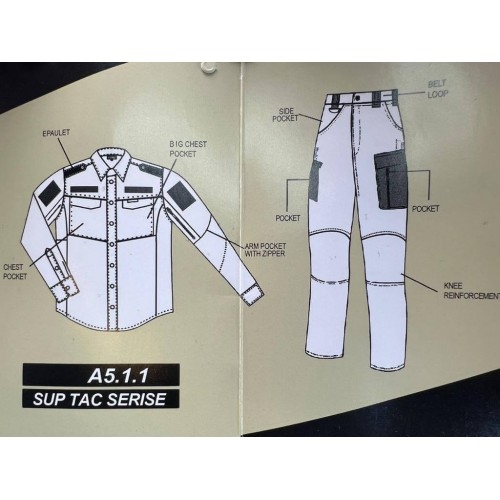 Костюм тактический А5.1.1 «Офицер» (брюки + рубашка) в Люберцах