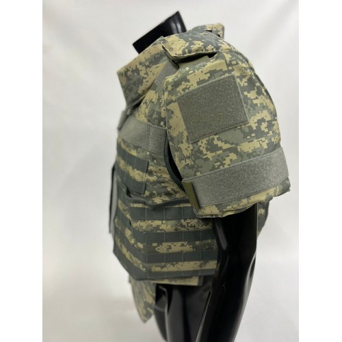 Военный бронежилет пиксельный с плитами в Люберцах