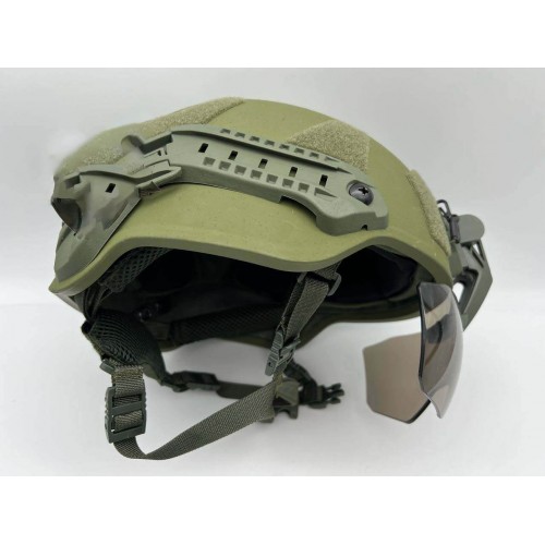 Откидные флип очки с кронштейном на шрауд для тактического шлема в Люберцах