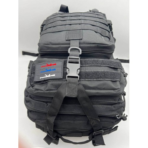 Рюкзак тактический 45 л чёрный в Люберцах