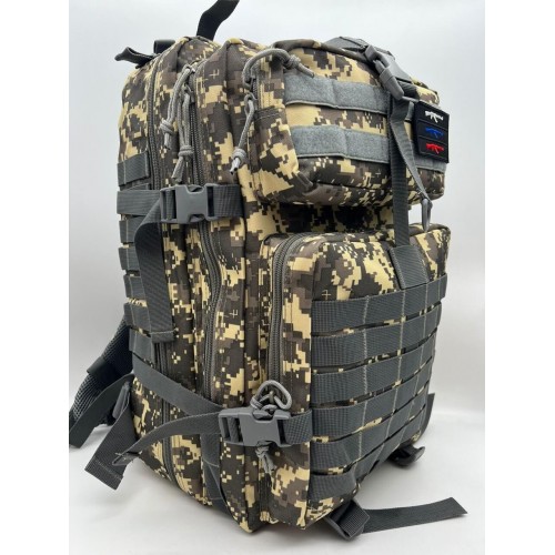 Рюкзак тактический 45 л пиксель/серый в Люберцах