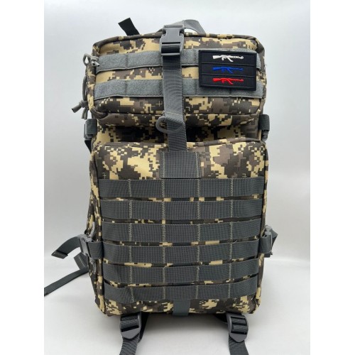 Рюкзак тактический 45 л пиксель/серый в Люберцах
