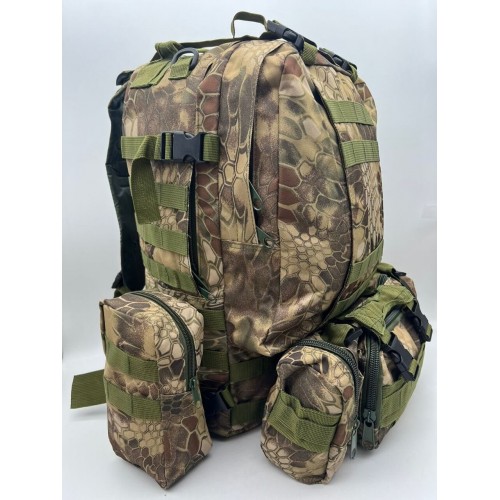 Рюкзак тактический 55 л со съемными подсумками в Люберцах