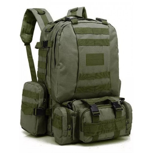 Рюкзак тактический 55 л со съемными подсумками в Люберцах