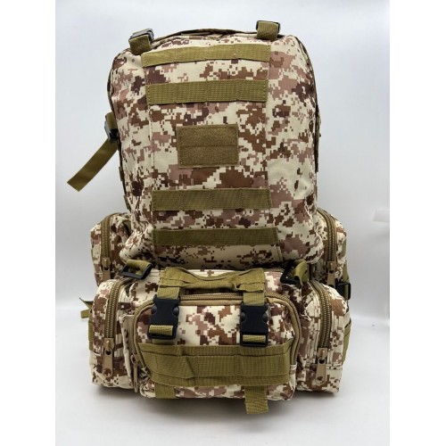 Рюкзак тактический 55 л песок/пиксель в Люберцах