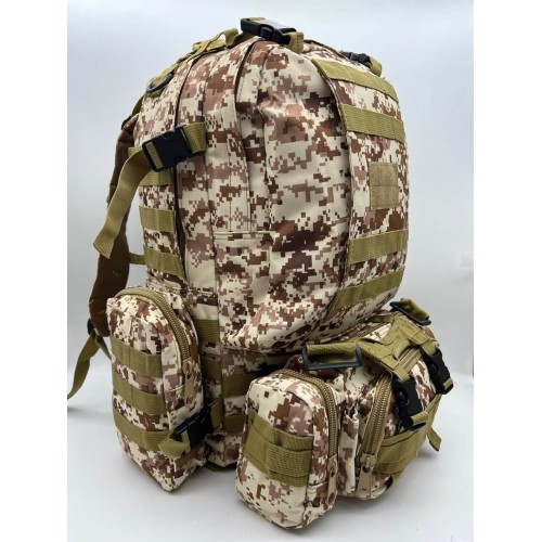Рюкзак тактический 55 л песок/пиксель в Люберцах