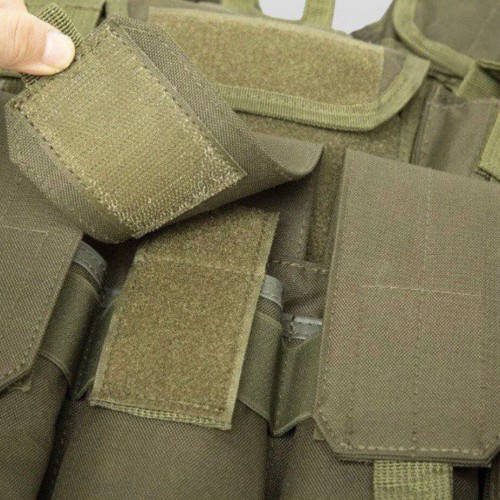 Тактический разгрузочный жилет «5 / пять карманов» с подсумками Tactical Molle Plate Carrier для съемных бронепластин в Люберцах