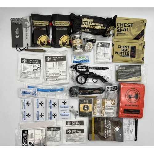 Военная тактическая аптечка “RHINO RESCUE” 30в1 в Люберцах
