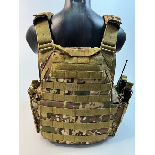 Жилет (плитник быстросъёмный/разгрузка) с возможностью установки боковых плит или боковых баллистических пакетов в Люберцах