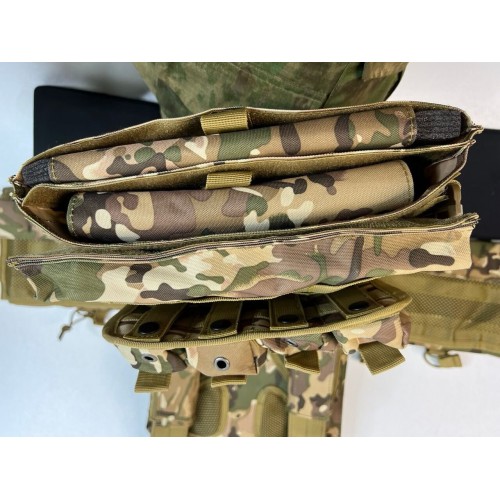 Жилет (плитник быстросъёмный/разгрузка) с возможностью установки боковых плит или боковых баллистических пакетов в Люберцах